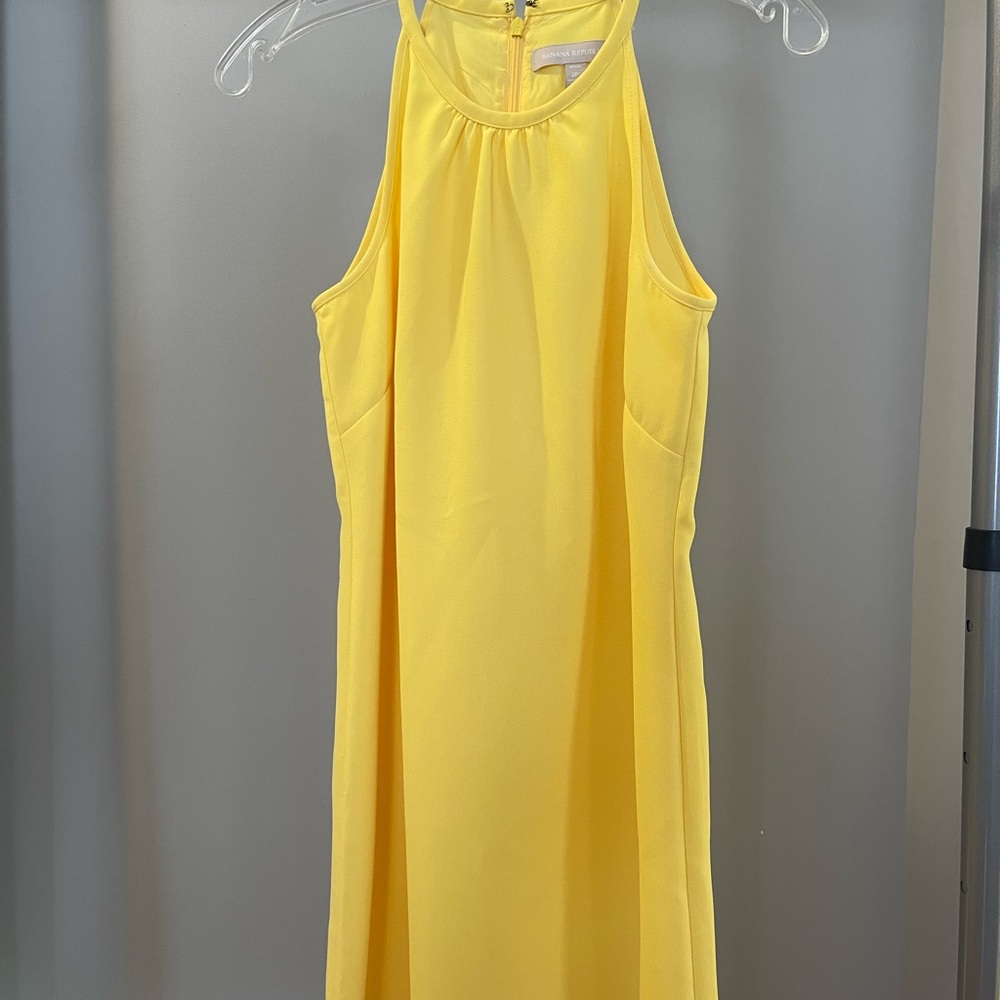 Banana Republic Yellow Dress